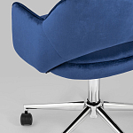 Кресло для компьютерного стола Veloury Blue варинант исполнения - 8 | Loft Concept во Владивостоке