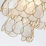 Подвесной светильник с декором из натуральной морской ракушки Iridescent Light варинант исполнения - 6 | Loft Concept во Владивостоке