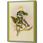 Постер на холсте с изображением птиц Blooming Birds Poster варинант исполнения - 10 | Loft Concept во Владивостоке