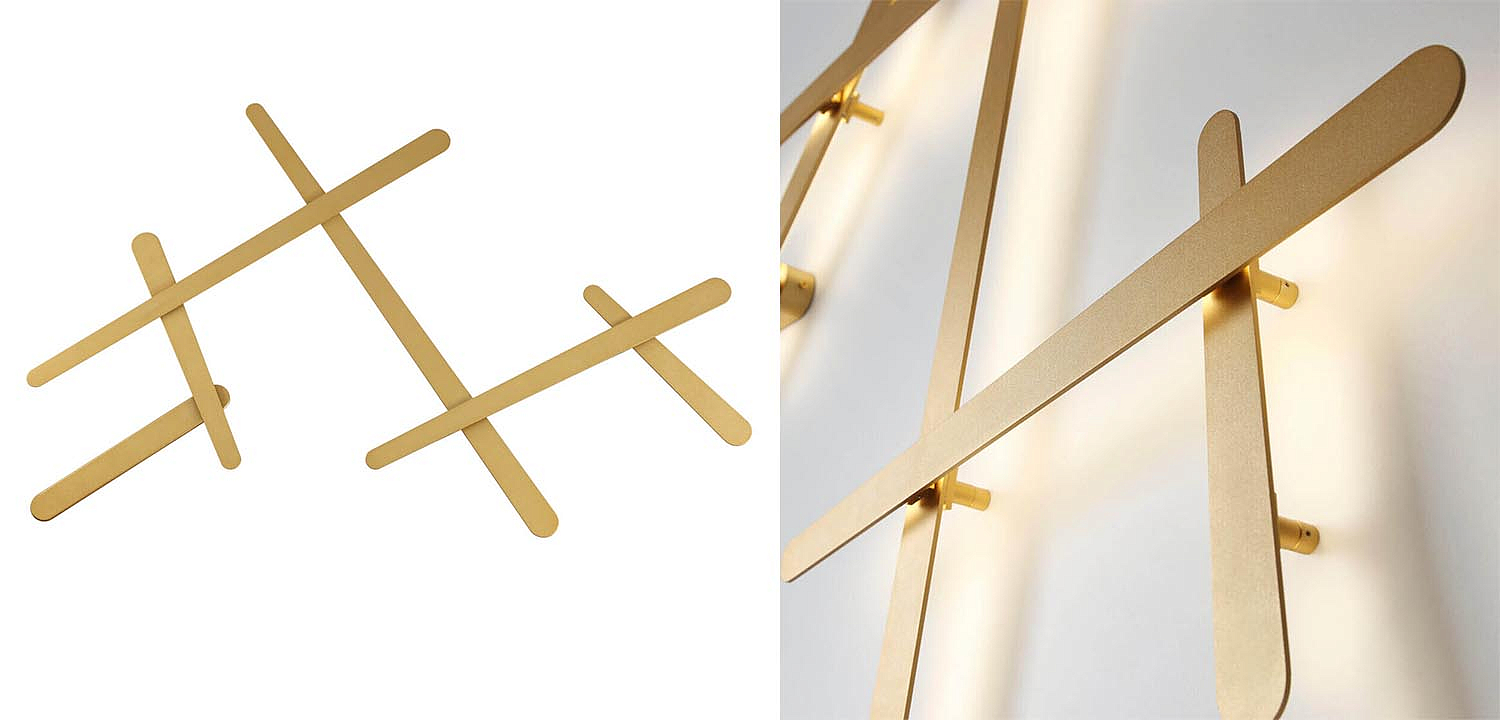 Бра Rolf Gold Labarint Lines - Loft-Concept во Владивостоке