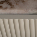 Тумба под телевизор серая с мраморной столешницей Uniqueness Marble варинант исполнения - 4 | Loft Concept во Владивостоке