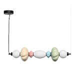 Подвесной светильник линейный с керамическими элементами 24W LED Fragrant Light варинант исполнения - 3 | Loft Concept во Владивостоке