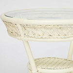 Комплект террасный из ротанга Eloise белый варинант исполнения - 7 | Loft Concept во Владивостоке