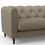 Мебельная ткань Шенилл коричневый цвет 138 см T4-28 варинант исполнения - 6 | Loft Concept во Владивостоке