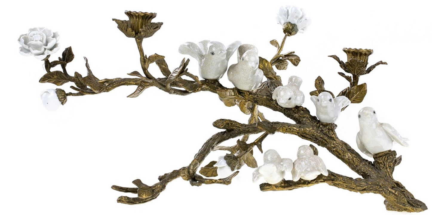 Подсвечник Bronze Branch Candlestick Подсвечник Bronze Branch Candlestick - Loft-Concept во Владивостоке