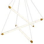 Светодиодная люстра Trumpet Tube Brass  варинант исполнения - 1 | Loft Concept во Владивостоке