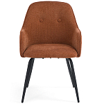 Кресло обеденное на металлических ножках Mazzi Chair варинант исполнения - 4 | Loft Concept во Владивостоке