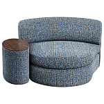 Кушетка со столиком Ulysses варинант исполнения - 2 | Loft Concept во Владивостоке