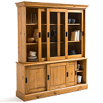 Витрина из массива сосны Cobbett Wood Showcase варинант исполнения - 4 | Loft Concept во Владивостоке