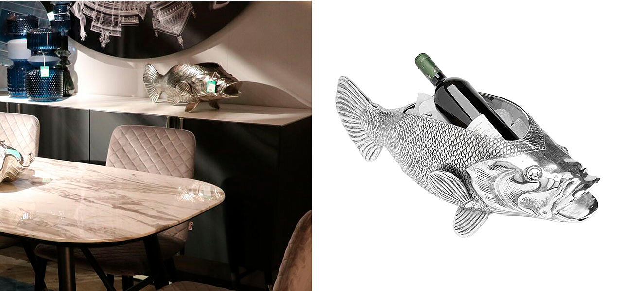 Чаша серебряная Рыбка Silver Fish Чаша серебряная Рыбка Silver Fish - Loft-Concept во Владивостоке