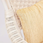 Комплект уличной мебели из ротанга Eloise белый варинант исполнения - 5 | Loft Concept во Владивостоке