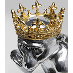 Статуэтка обезьяна в короне серебряная Golden Monkey варинант исполнения - 3 | Loft Concept во Владивостоке