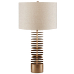 Настольная лампа с корпусом из металлических дисков Skyscraper варинант исполнения - 2 | Loft Concept во Владивостоке