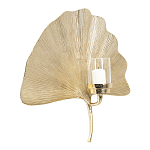 Большой Настенный Подсвечник золотой Лист Пальмы варинант исполнения - 2 | Loft Concept во Владивостоке