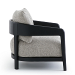 Кресло с каркасом из массива ясеня Deniaud Ash Grey Armchair варинант исполнения - 9 | Loft Concept во Владивостоке