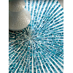 Приставной столик с инкрустацией раковинами устриц Bone Inlay варинант исполнения - 3 | Loft Concept во Владивостоке