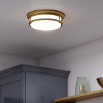 Потолочный светильник с белым матовым стеклянным плафоном в форме перевернутого конуса Hinkley варинант исполнения - 7 | Loft Concept во Владивостоке