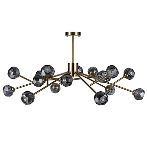 Люстра Boule De Cristal smoky 18