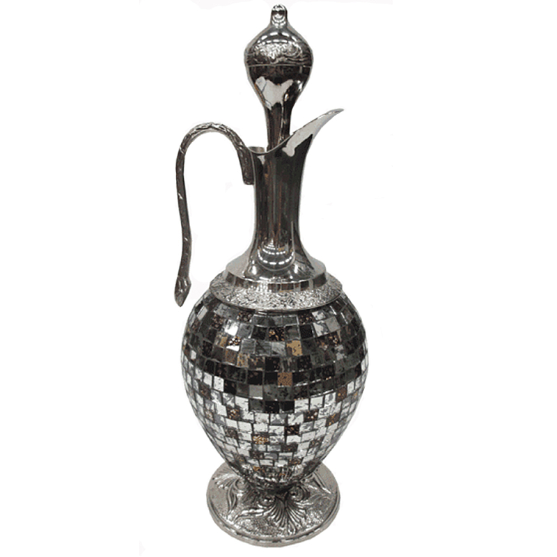 Кувшин с мозаикой Pieces of Dreams Серебряный во Владивостоке | Loft Concept 