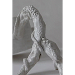 Скульптура «Окаменелый рост», Белый объект варинант исполнения - 3 | Loft Concept во Владивостоке