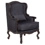 Кресло George Grand Armchair black velour варинант исполнения - 1 | Loft Concept во Владивостоке