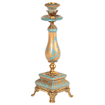 Подсвечник из фарфора с бронзовыми элементами Eden Garden варинант исполнения - 1 | Loft Concept во Владивостоке