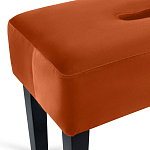 Мягкий  пуф на черных ножках Winton Pouf варинант исполнения - 16 | Loft Concept во Владивостоке