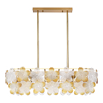 Люстра овальная с цветочными мотивами Light Floral Glow варинант исполнения - 3 | Loft Concept во Владивостоке