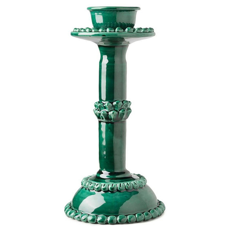 Подсвечник Candleholder Round Зеленый Подсвечник Candleholder Round Зеленый во Владивостоке | Loft Concept