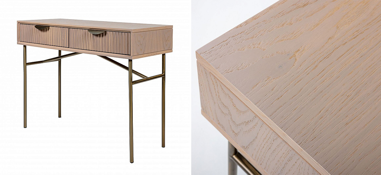 Консоль Antique Order Бежевый Шпон Дуба Консоль Antique Order Бежевый Шпон Дуба - Loft-Concept во Владивостоке