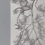 Панно Сосна варинант исполнения - 2 | Loft Concept во Владивостоке