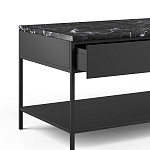 ТВ-тумба с мраморной столешницей Vayo Marble TV Stand варинант исполнения - 4 | Loft Concept во Владивостоке