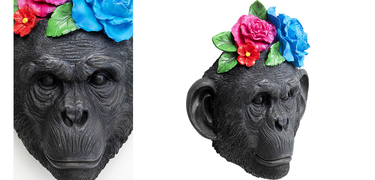 Статуэтка Monkey and Flowers - Loft-Concept во Владивостоке