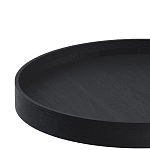 Cross W поднос из массива дуба чёрного цвета варинант исполнения - 1 | Loft Concept во Владивостоке