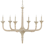 Люстра из дерева в форме подсвечника Coastal Aesthetics варинант исполнения - 1 | Loft Concept во Владивостоке