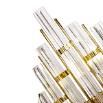 Бра стеклянное с золотым каркасом Luxxu Modern варинант исполнения - 1 | Loft Concept во Владивостоке