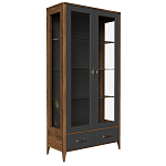 Витрина стеклянная из массива бука Tasteful Furniture варинант исполнения - 1 | Loft Concept во Владивостоке