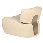Кресло бежевое без подлокотников с обивкой из ткани букле Space of Freedom варинант исполнения - 2 | Loft Concept во Владивостоке