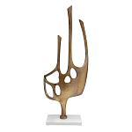 Аксессуар современный Абстракция Abstract Sculpture Brass варинант исполнения - 1 | Loft Concept во Владивостоке
