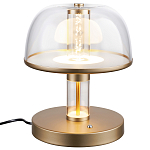 Настольная лампа с плафоном из акрила и металлическим основанием Blanton 23 варинант исполнения - 2 | Loft Concept во Владивостоке