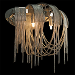 Бра с металиическими цепочками и дугообразными элементами Atlantis Chain варинант исполнения - 6 | Loft Concept во Владивостоке