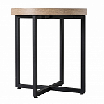 Стол журнальный круглый в стиле лофт Urban Style Space 2 варинант исполнения - 2 | Loft Concept во Владивостоке