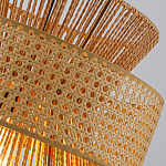 Подвесной светильник с абажуром из натуральных материалов Light Inside the Cell варинант исполнения - 5 | Loft Concept во Владивостоке