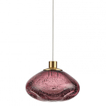 Подвесной светильник с прозрачным стеклянным плафоном округлой формы Effervia  варинант исполнения - 1 | Loft Concept во Владивостоке