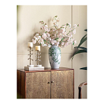 Ваза высокая с зелеными цветочными и птичьими мотивами Vase Inspired by Nature варинант исполнения - 5 | Loft Concept во Владивостоке