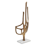 Аксессуар современный Абстракция Abstract Sculpture Brass варинант исполнения - 2 | Loft Concept во Владивостоке
