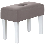 Мягкий пуф на белых ножках Winton Pouf варинант исполнения - 9 | Loft Concept во Владивостоке