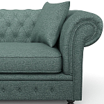 Мебельная ткань Шенилл бирюзовый цвет 138 см T4-31 варинант исполнения - 3 | Loft Concept во Владивостоке