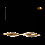 Люстра линейная с изогнутым плафоном Wave Line варинант исполнения - 3 | Loft Concept во Владивостоке