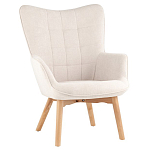 Белое кресло на ножках из массива CORDELIA варинант исполнения - 1 | Loft Concept во Владивостоке